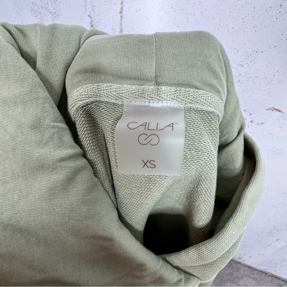 Calia Carrie Underwood Puff Sleeve Hooded Sweatshirt Size XS - Picture 11 of 11